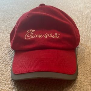 Chick-fil-a worker hat